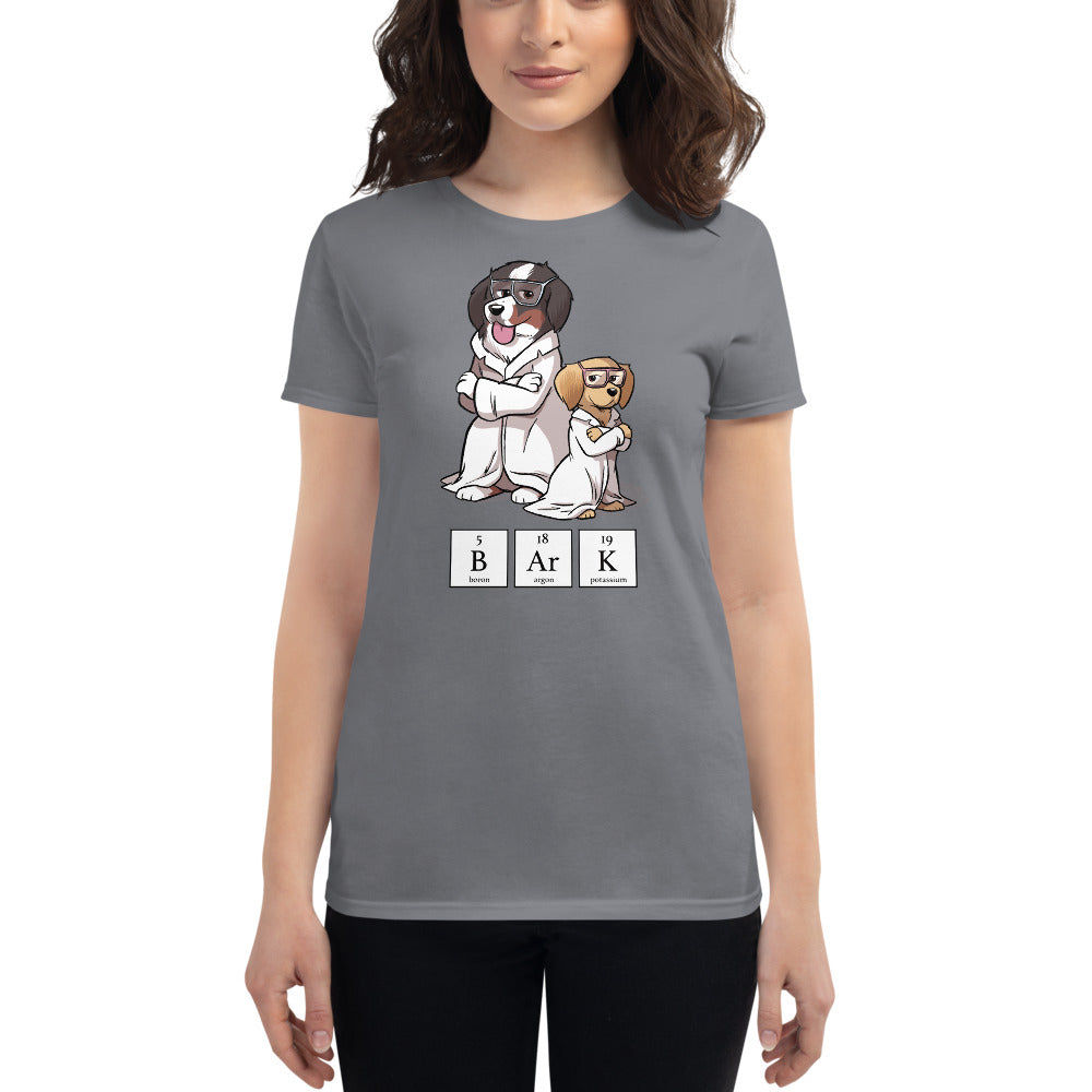 Women's short sleeve t-shirt- BARK