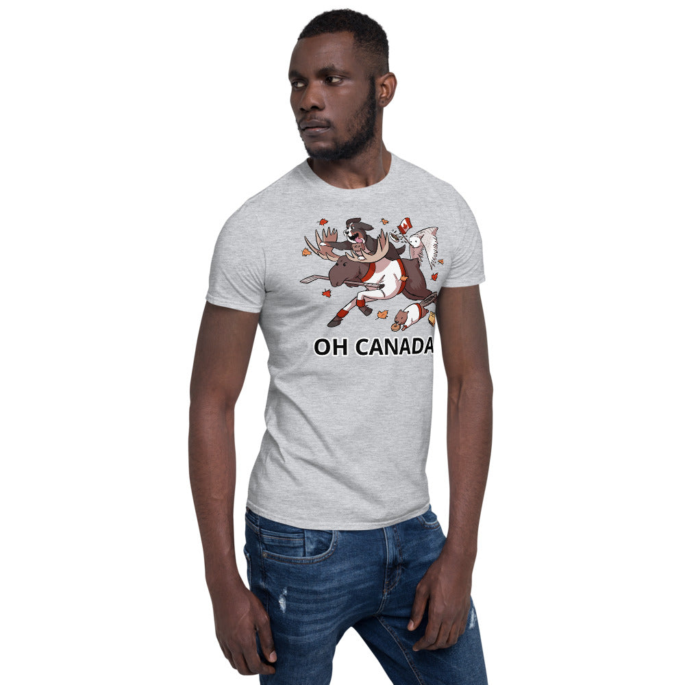 Short-Sleeve Unisex T-Shirt- OH CANADA
