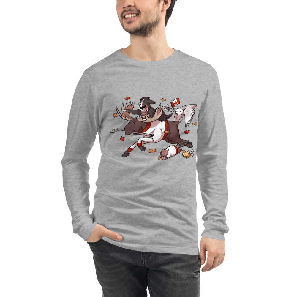 Unisex Long Sleeve Tee- Canada!
