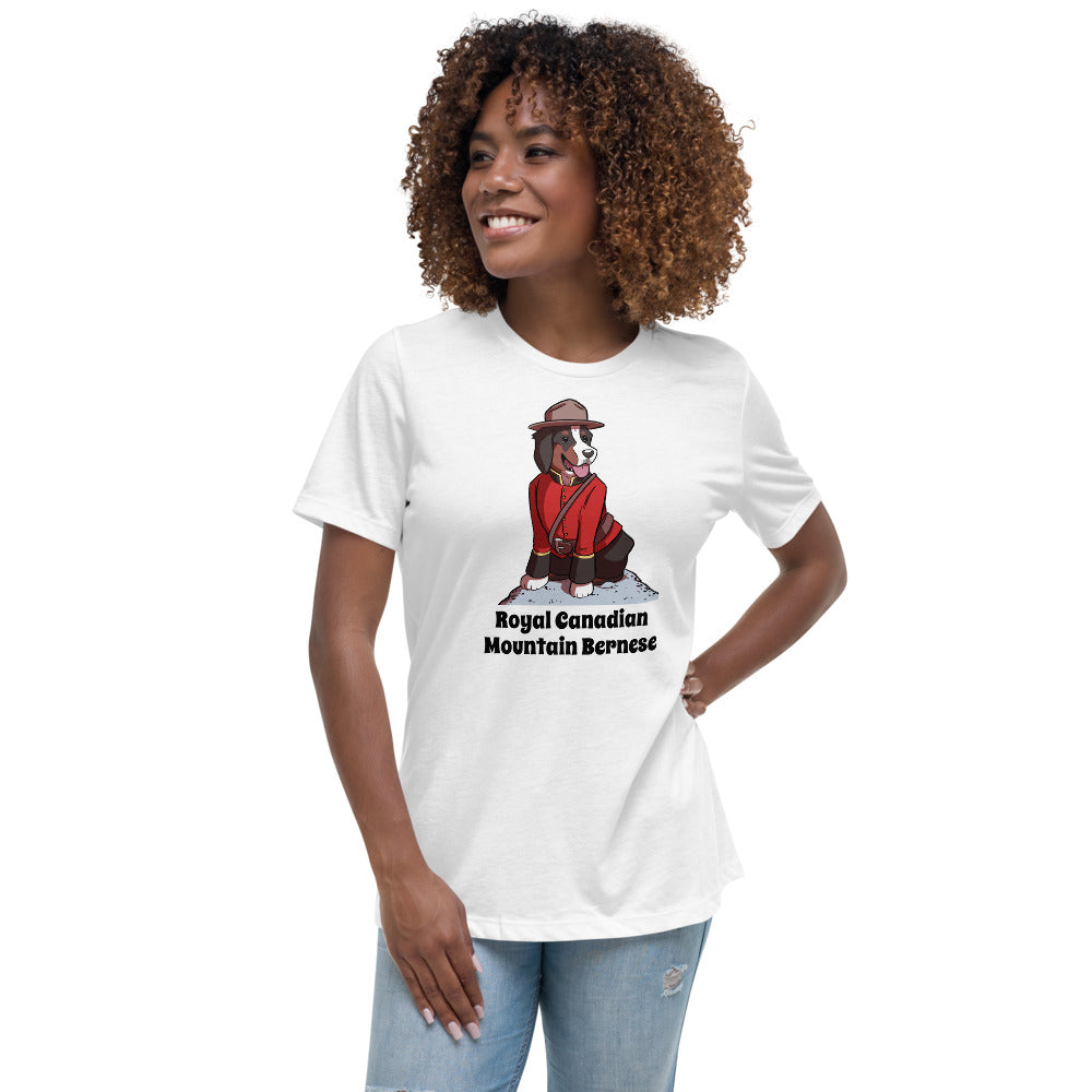 Women's Relaxed T-Shirt- Mountie Bunsen