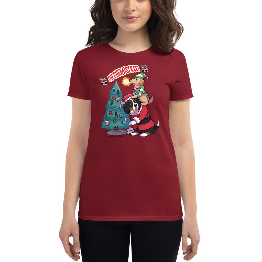 Women's short sleeve t-shirt- Oh Chemistree!