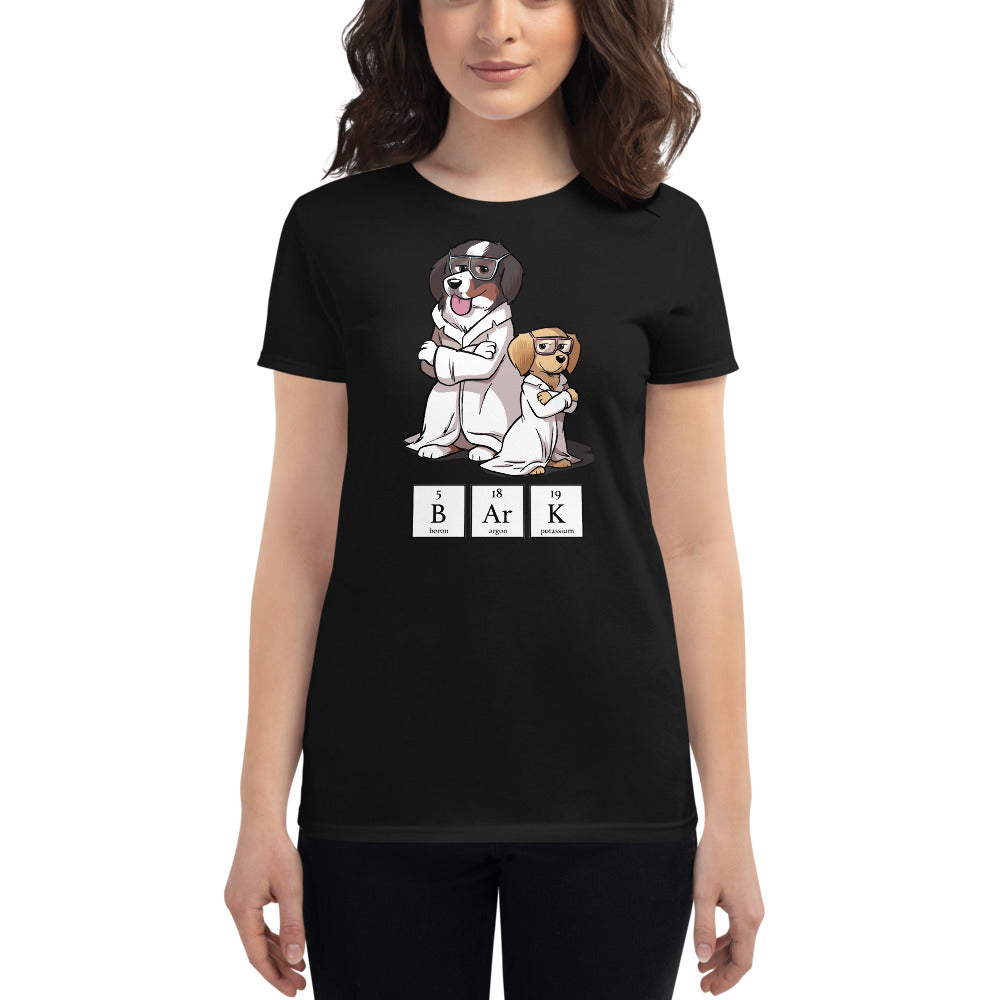 Women's short sleeve t-shirt- BARK