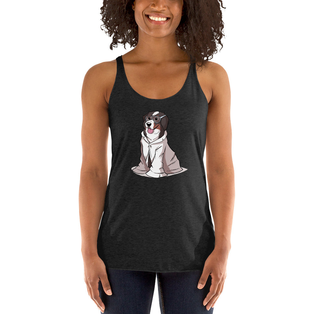 Women's Racerback Tank- Just Bunsen