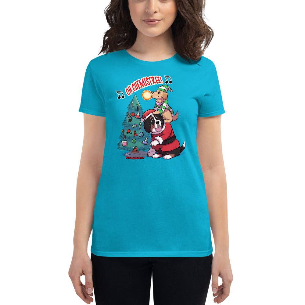 Women's short sleeve t-shirt- Oh Chemistree!