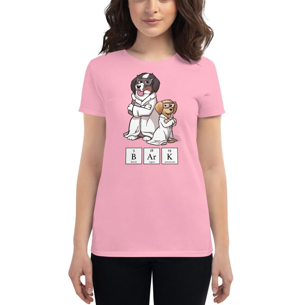 Women's short sleeve t-shirt- BARK