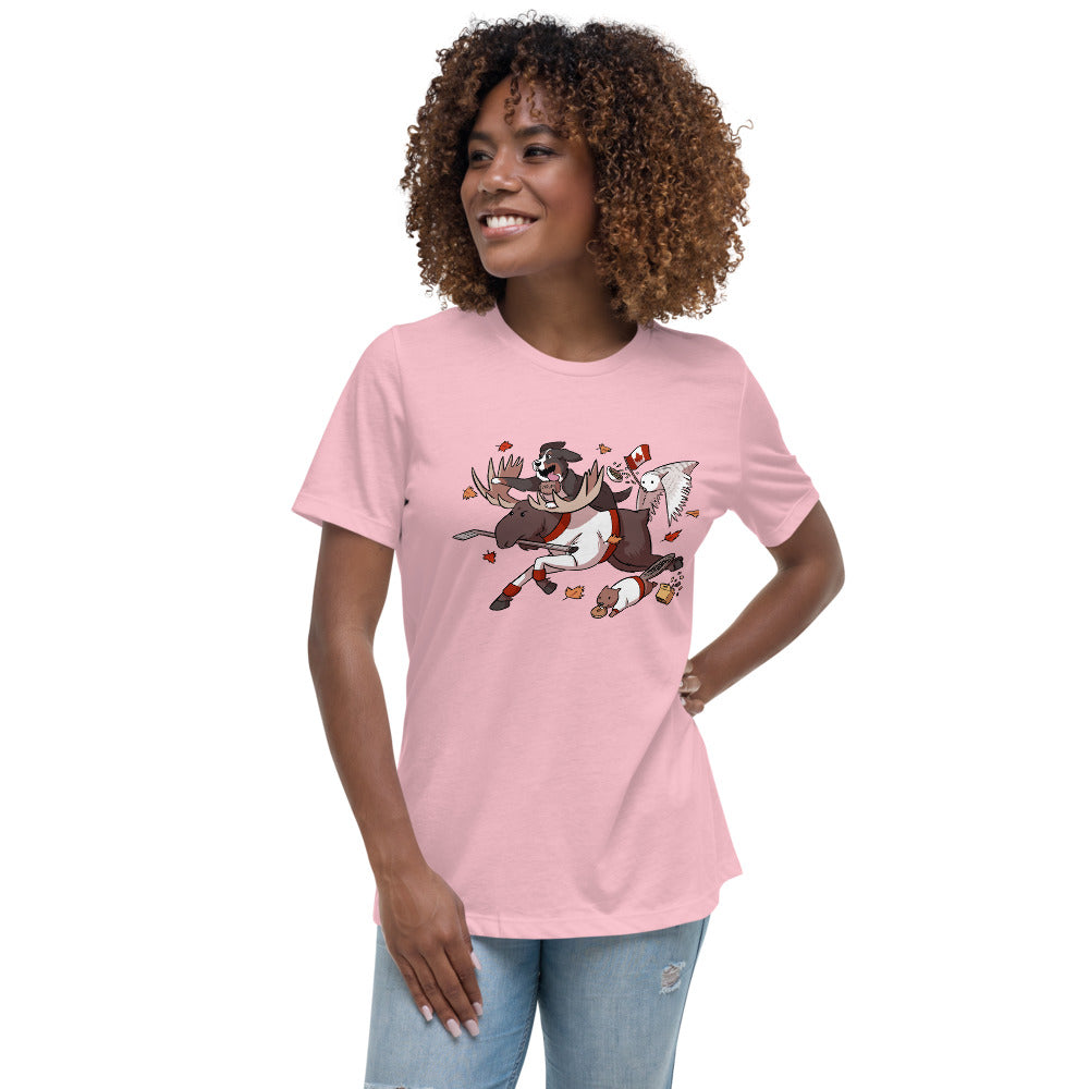 Women's Relaxed T-Shirt- Canada