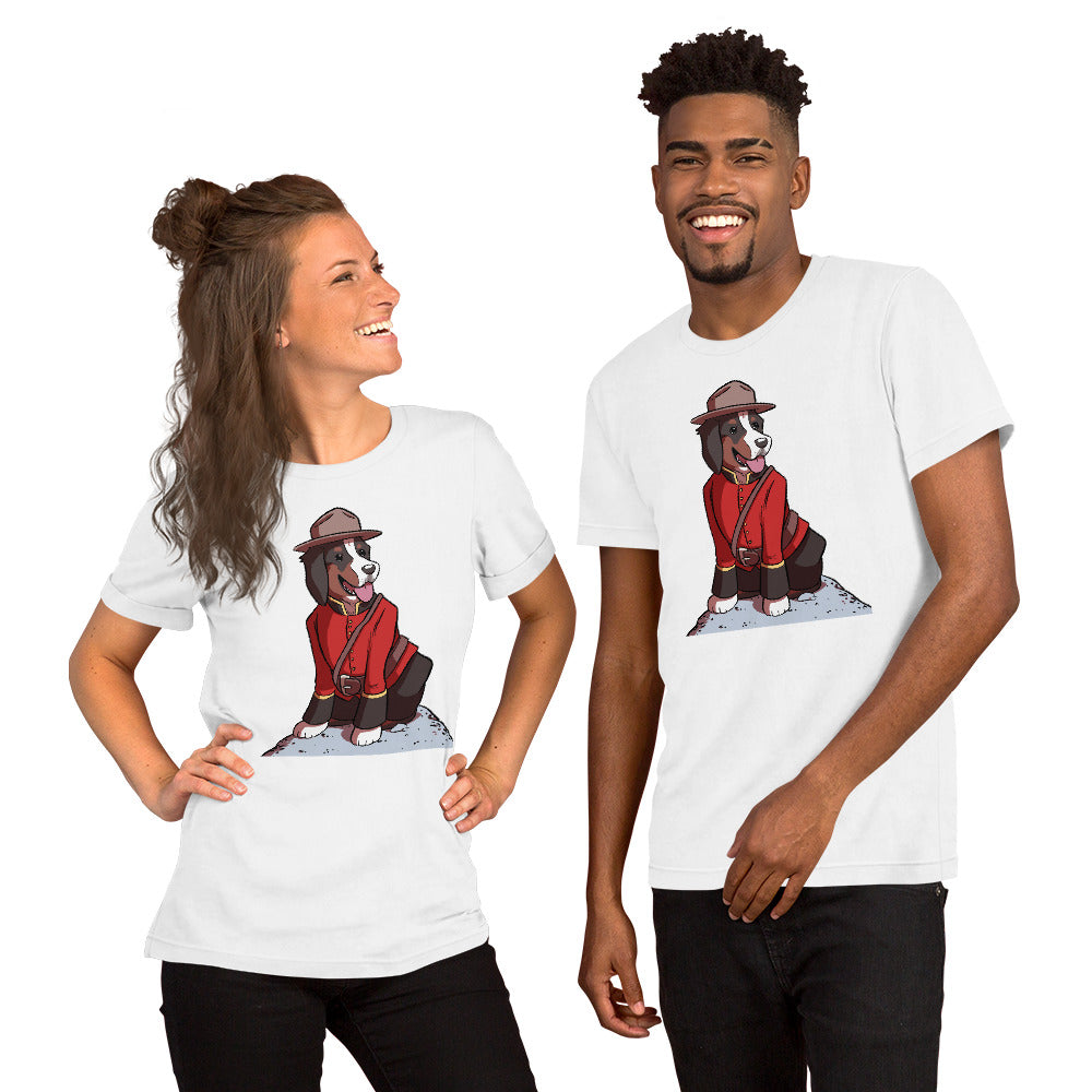 Short-Sleeve Unisex T-Shirt- Mountie Bunsen