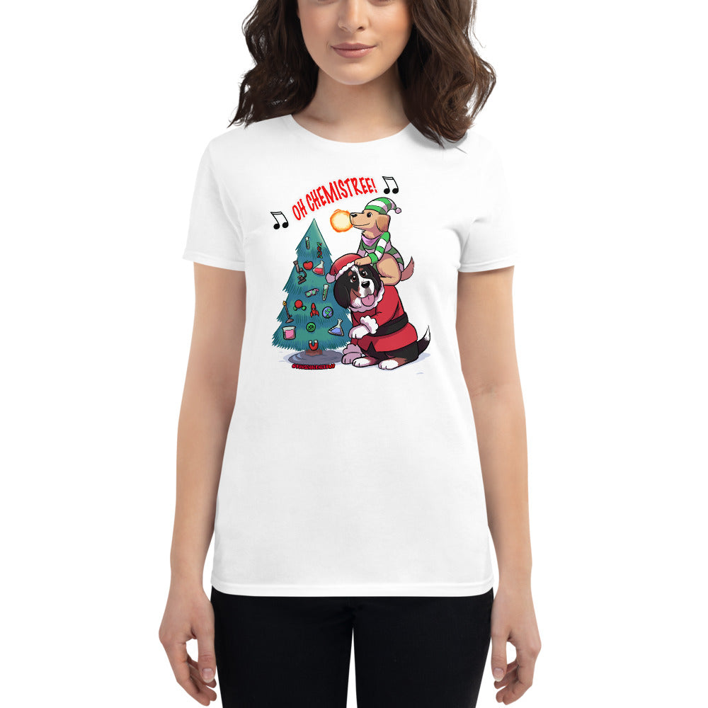 Women's short sleeve t-shirt- Oh Chemistree!