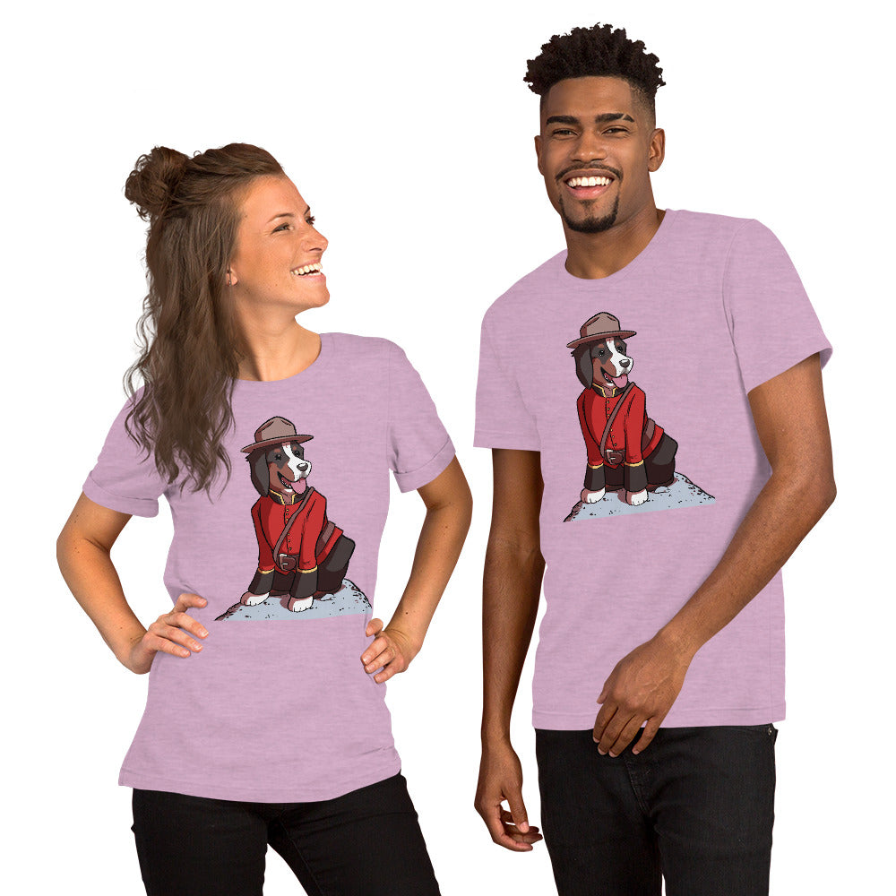 Short-Sleeve Unisex T-Shirt- Mountie Bunsen