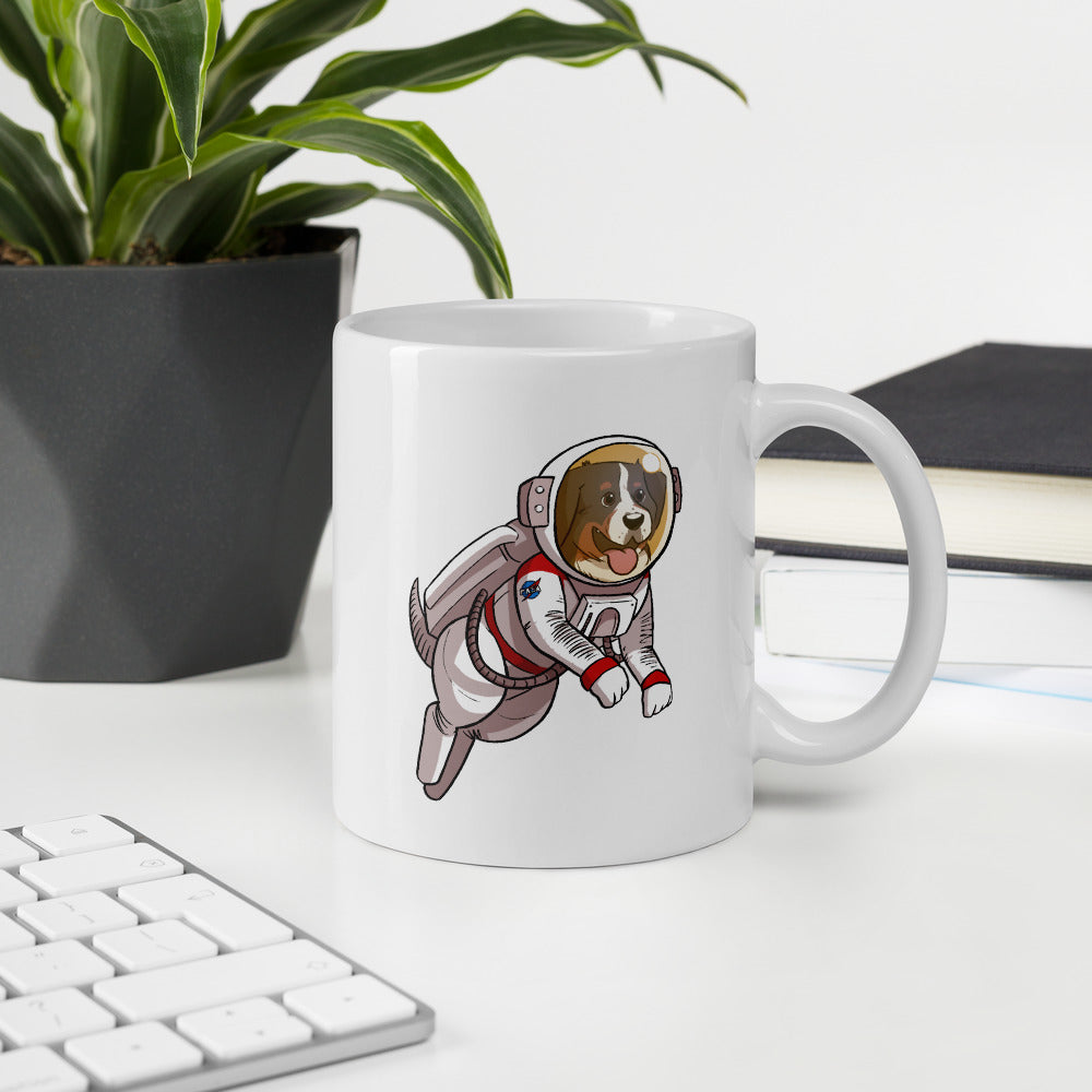 Mug- Space Bunsen- Puppy Aeronautics and Space Administration.