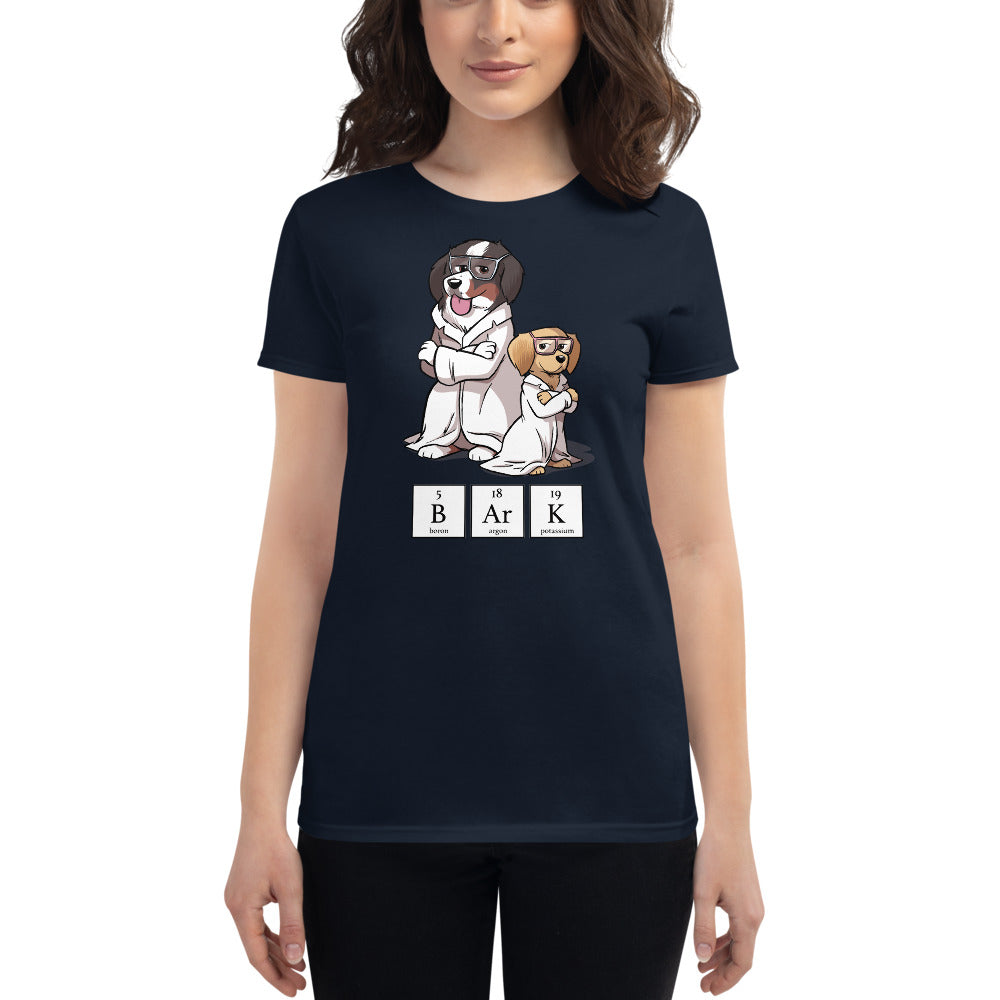 Women's short sleeve t-shirt- BARK