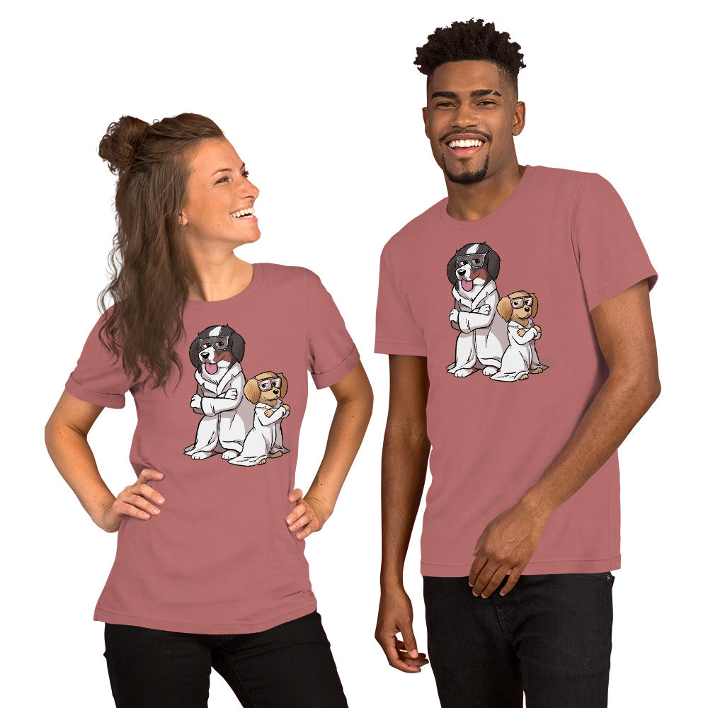 Short-Sleeve Unisex T-Shirt- Buns and Beaks