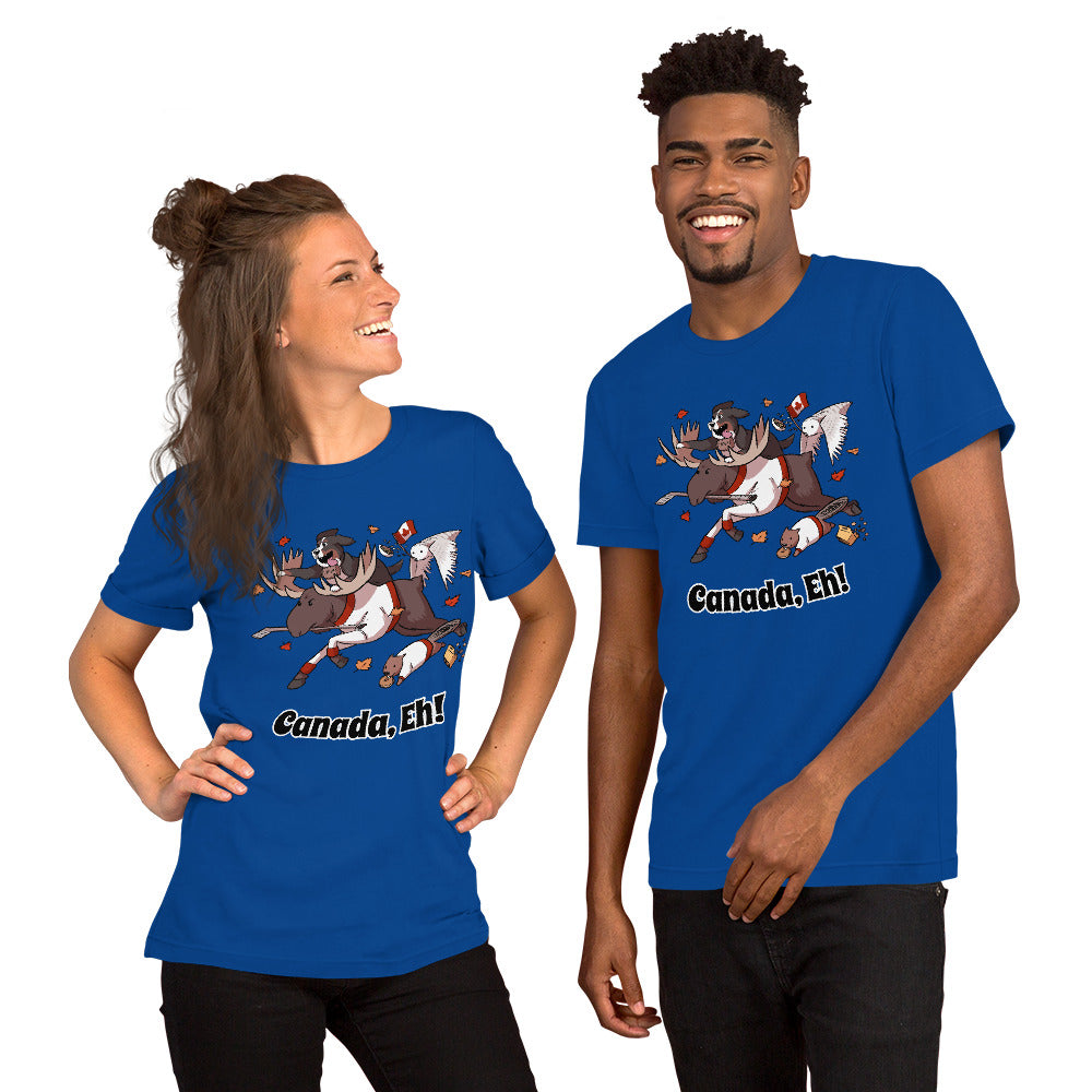Short-Sleeve Unisex T-Shirt- Canada Eh!