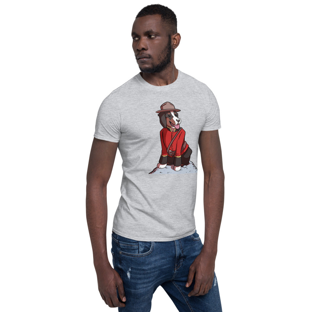 Short-Sleeve Unisex T-Shirt- Mountie Bunsen!