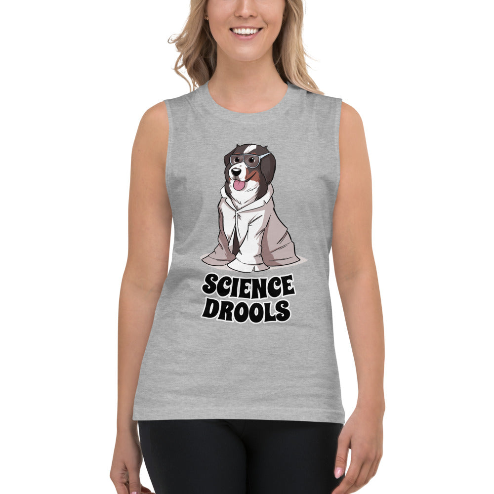 Muscle Shirt- Bunsen Science Drools