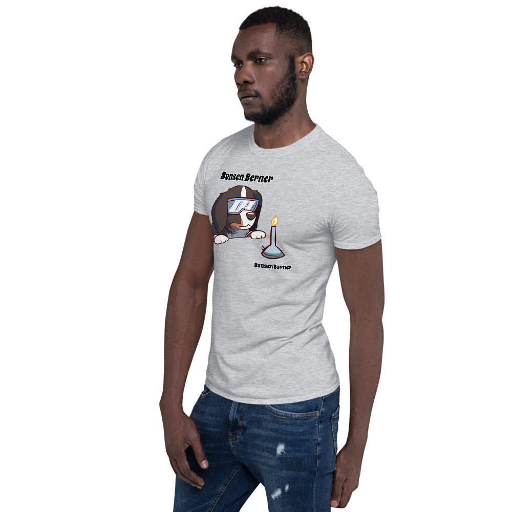 Short-Sleeve Unisex T-Shirt- Bunsen Squared