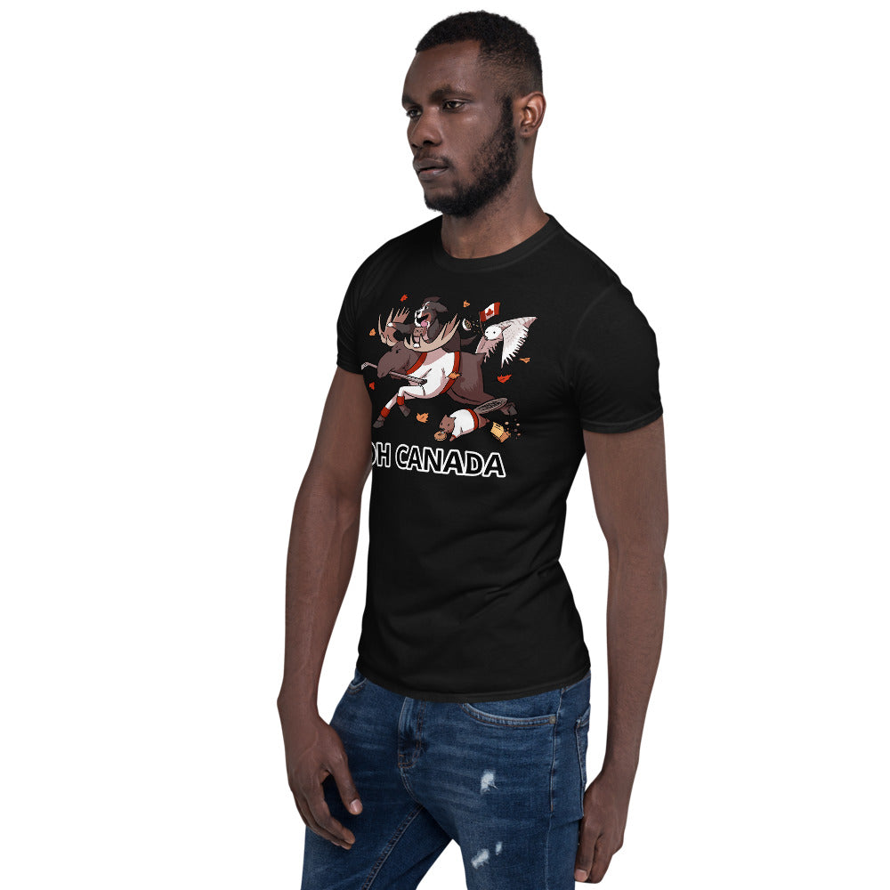 Short-Sleeve Unisex T-Shirt- OH CANADA
