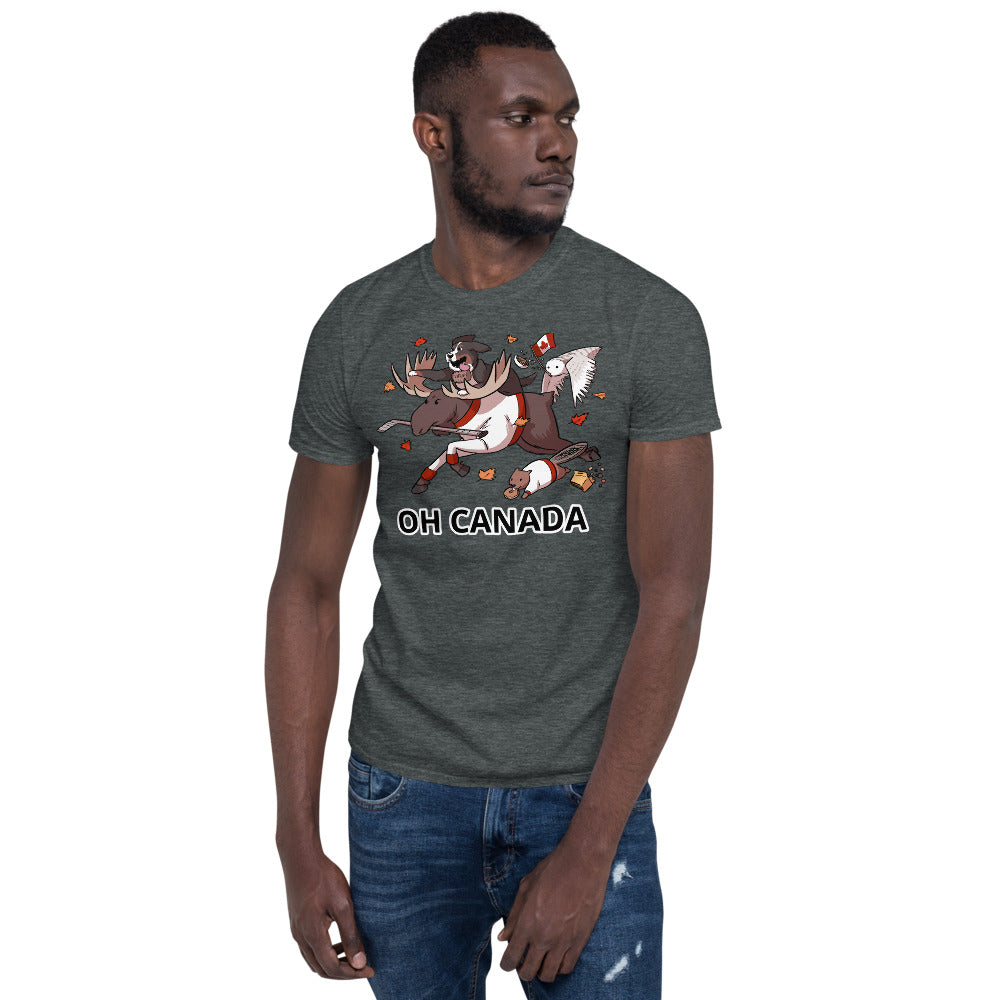 Short-Sleeve Unisex T-Shirt- OH CANADA