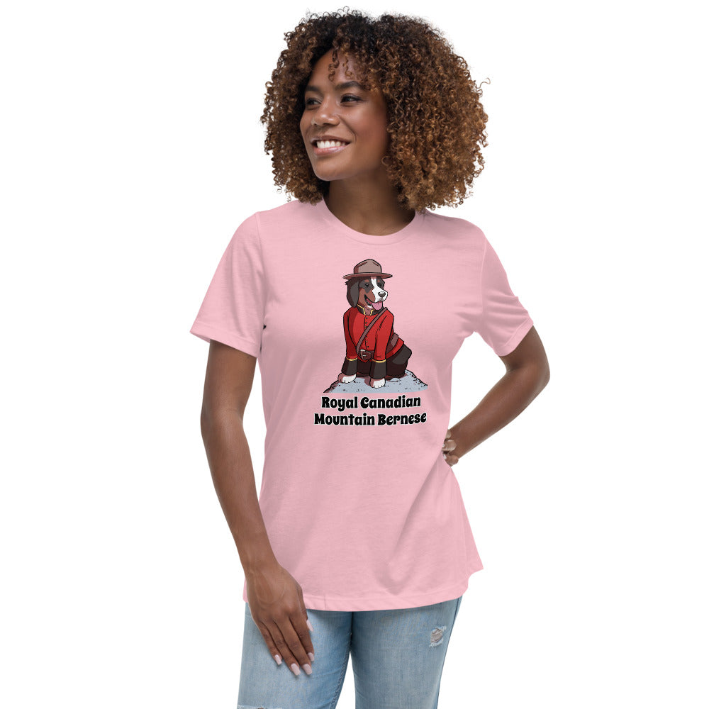 Women's Relaxed T-Shirt- Mountie Bunsen