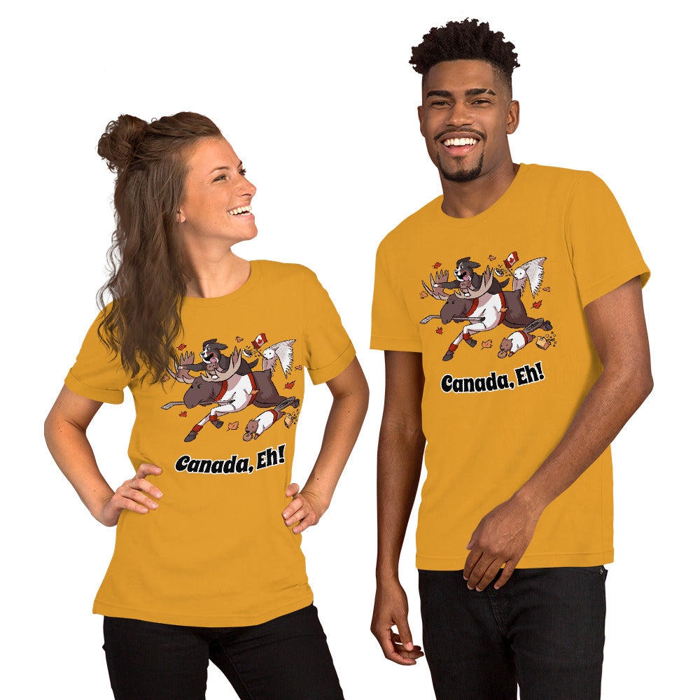 Short-Sleeve Unisex T-Shirt- Canada Eh!