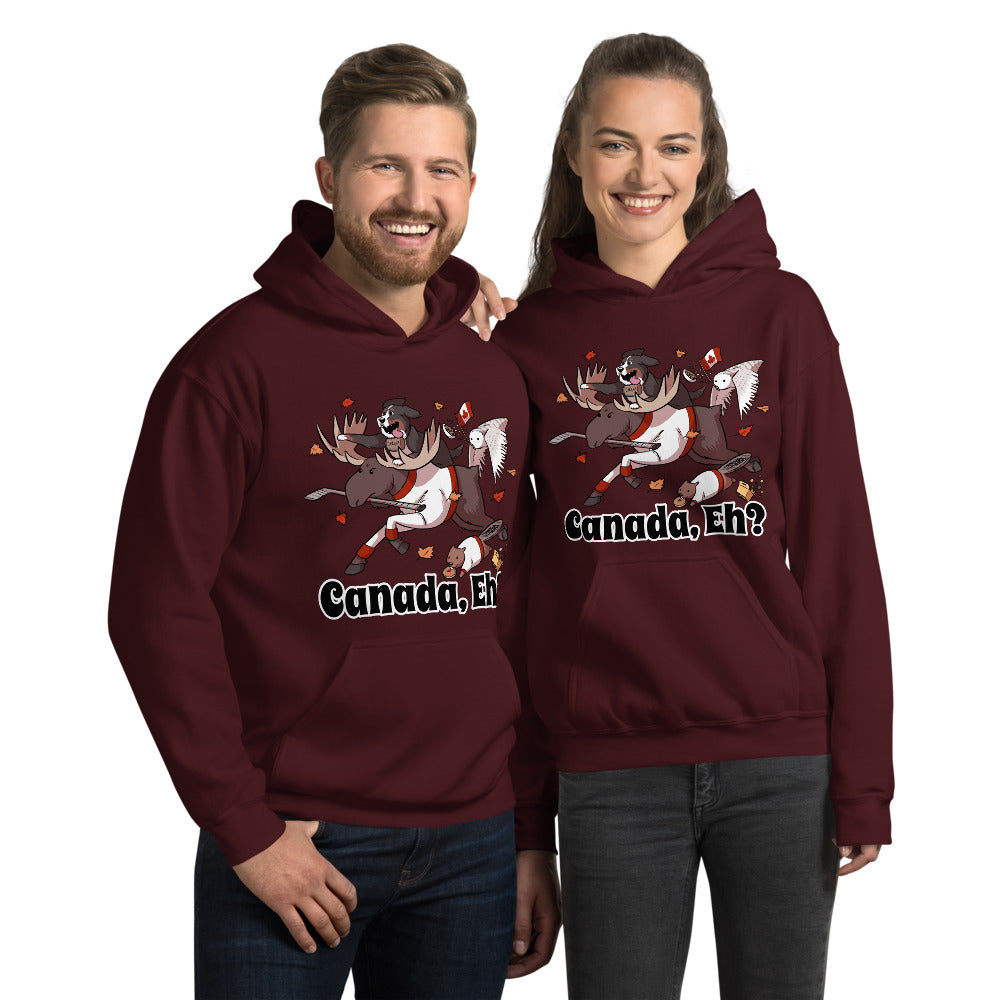Unisex Hoodie- Canada, Eh?