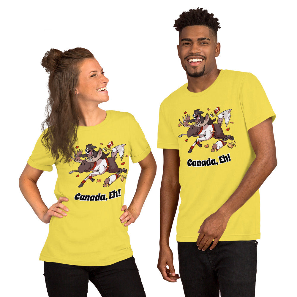 Short-Sleeve Unisex T-Shirt- Canada Eh!