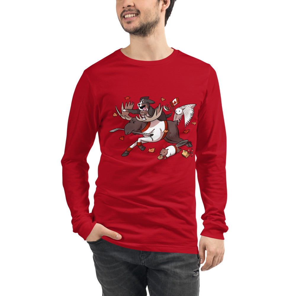 Unisex Long Sleeve Tee- Canada!