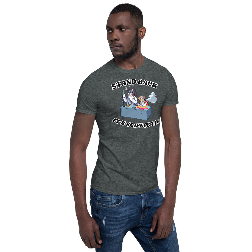 Short-Sleeve Unisex T-Shirt- Mad Science IT'S SCIENCE TIME!