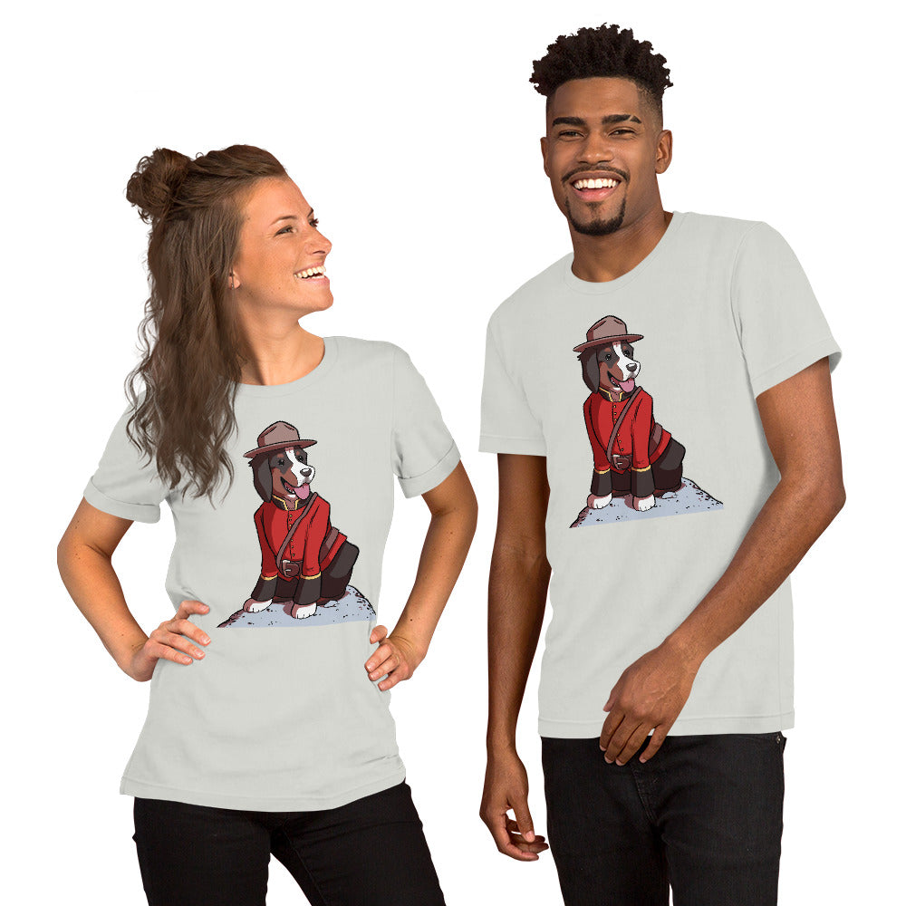 Short-Sleeve Unisex T-Shirt- Mountie Bunsen