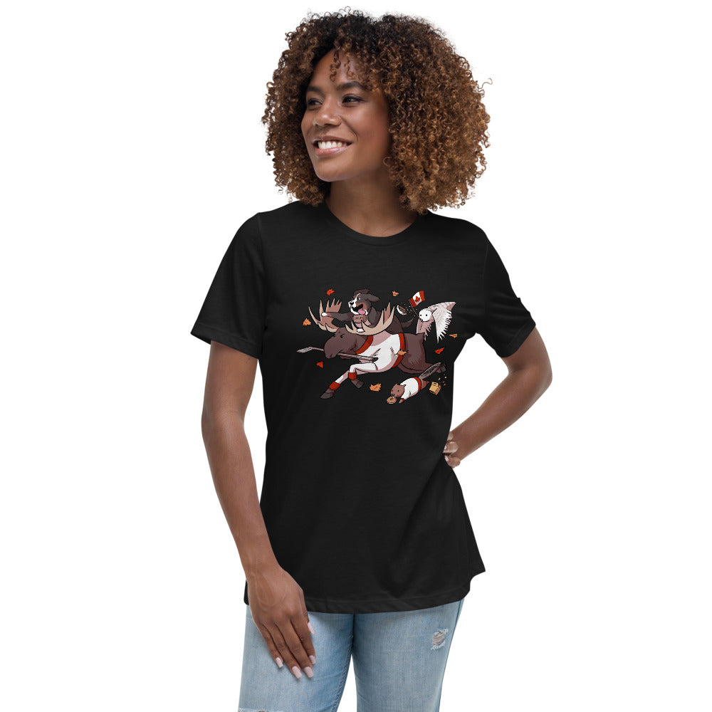 Women's Relaxed T-Shirt- Canada