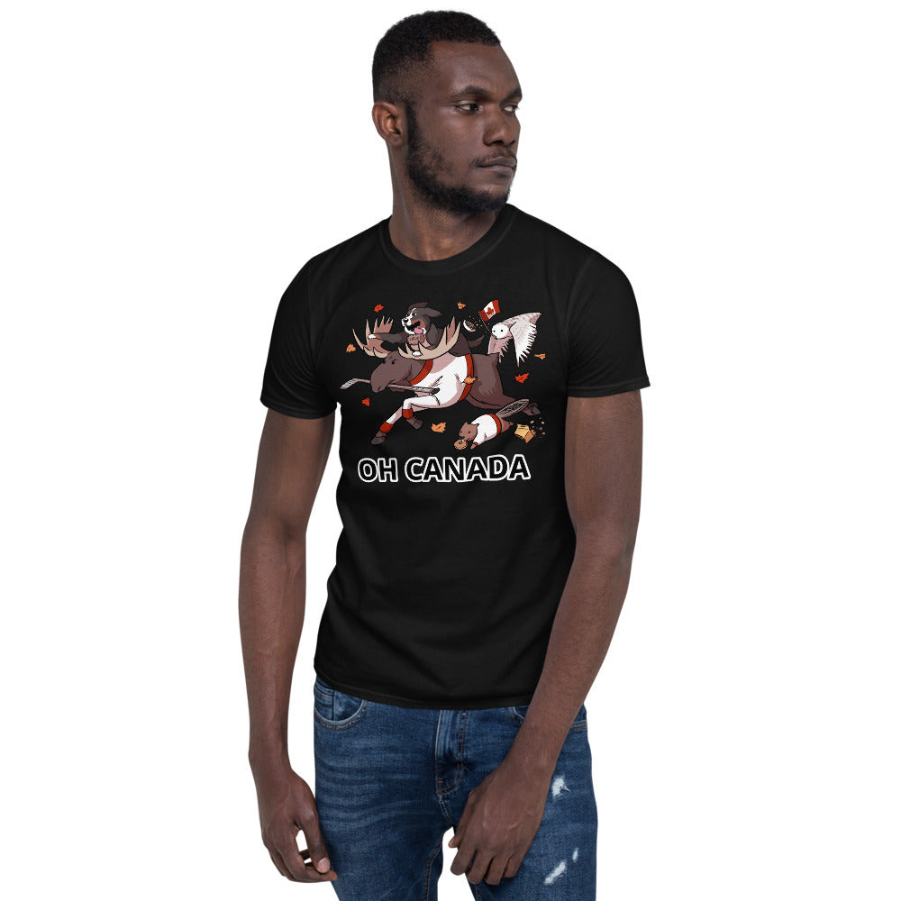 Short-Sleeve Unisex T-Shirt- OH CANADA