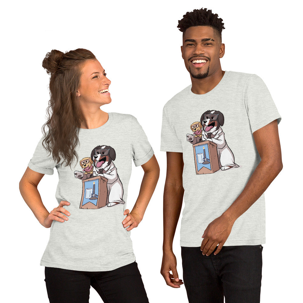 Short-Sleeve Unisex T-Shirt- Bunsen & Beaker 2020