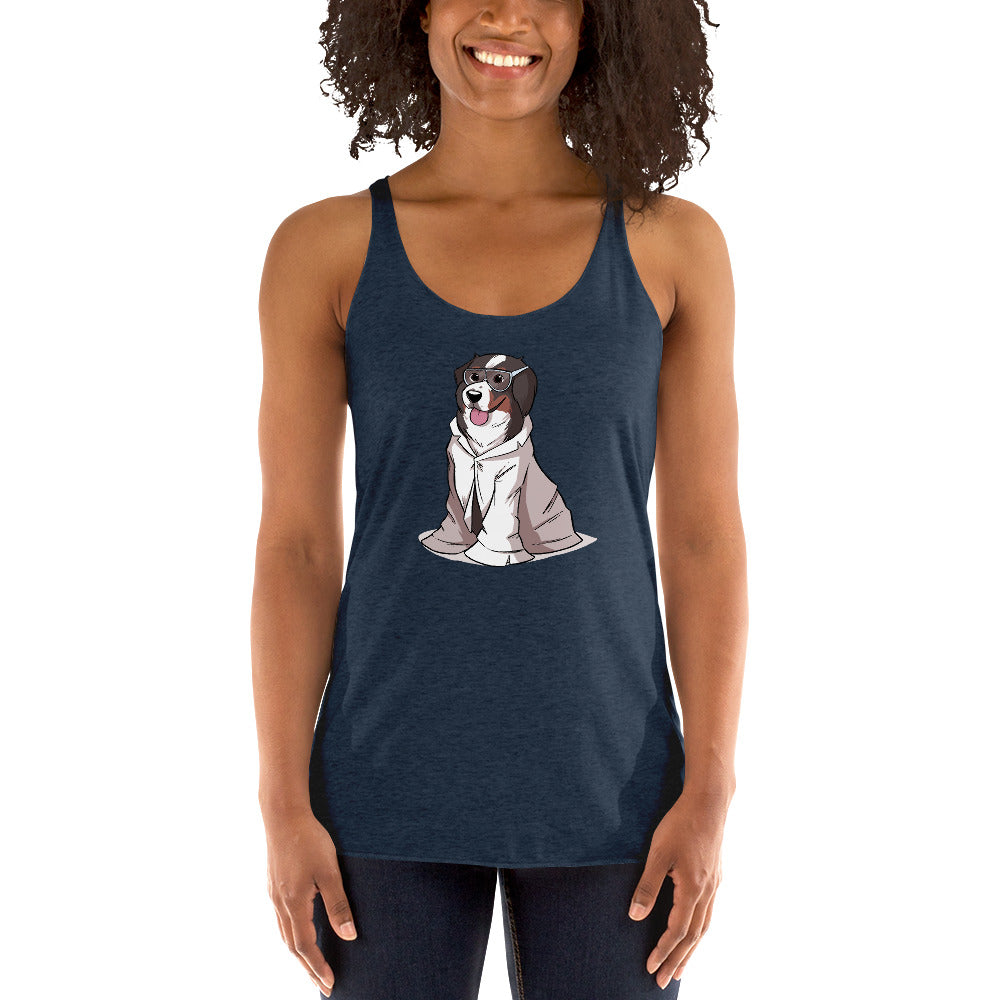 Women's Racerback Tank- Just Bunsen