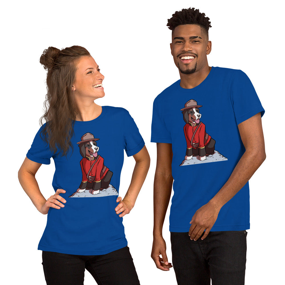 Short-Sleeve Unisex T-Shirt- Mountie Bunsen