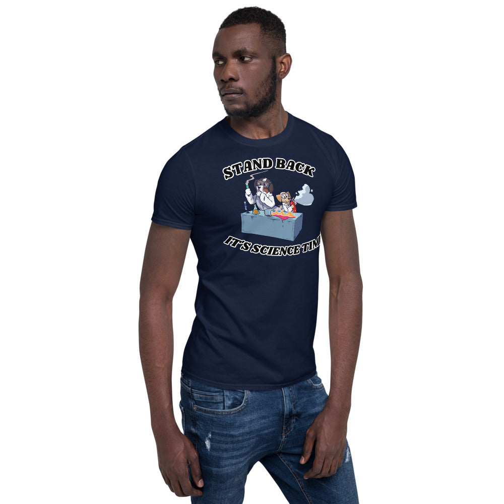 Short-Sleeve Unisex T-Shirt- Mad Science IT'S SCIENCE TIME!