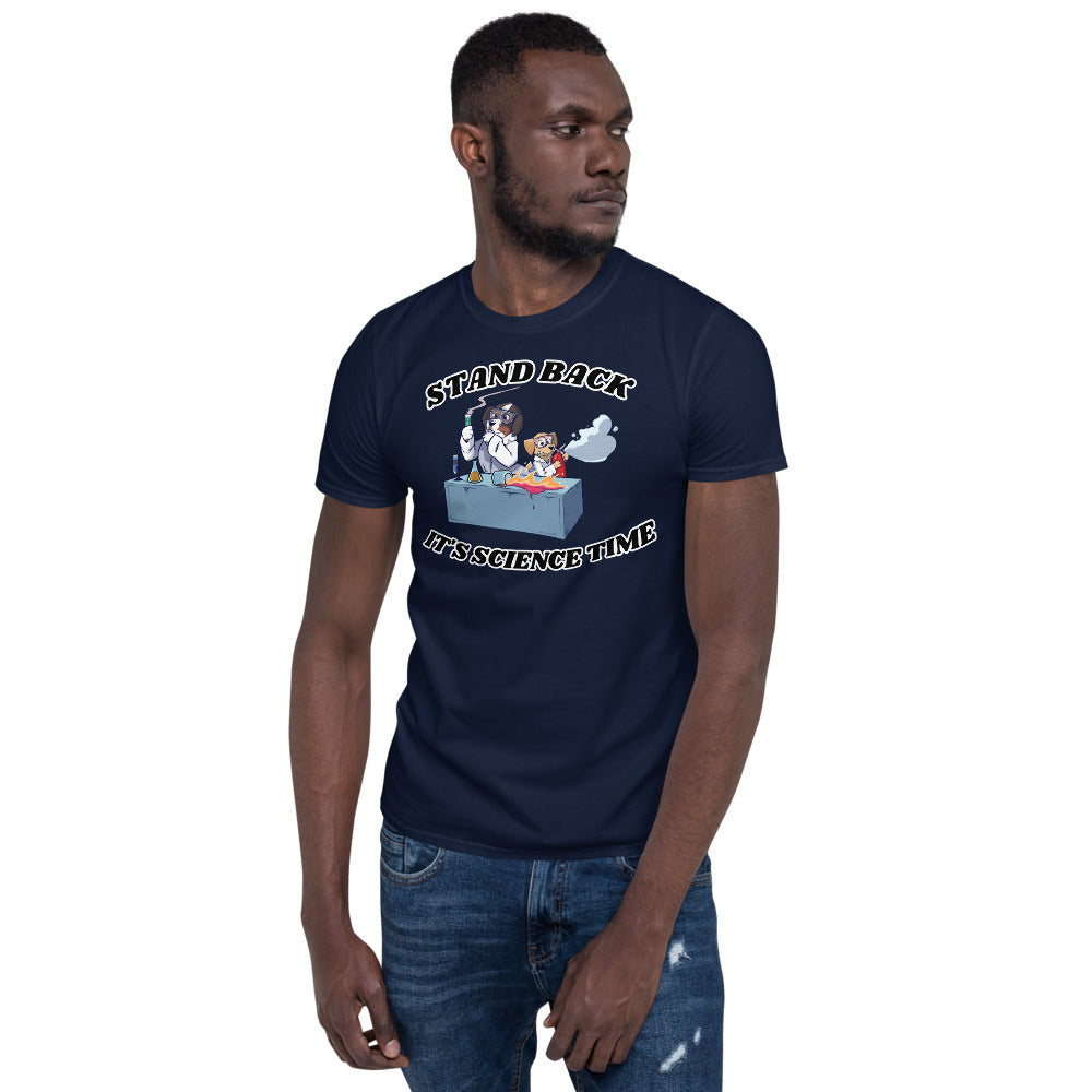 Short-Sleeve Unisex T-Shirt- Mad Science IT'S SCIENCE TIME!