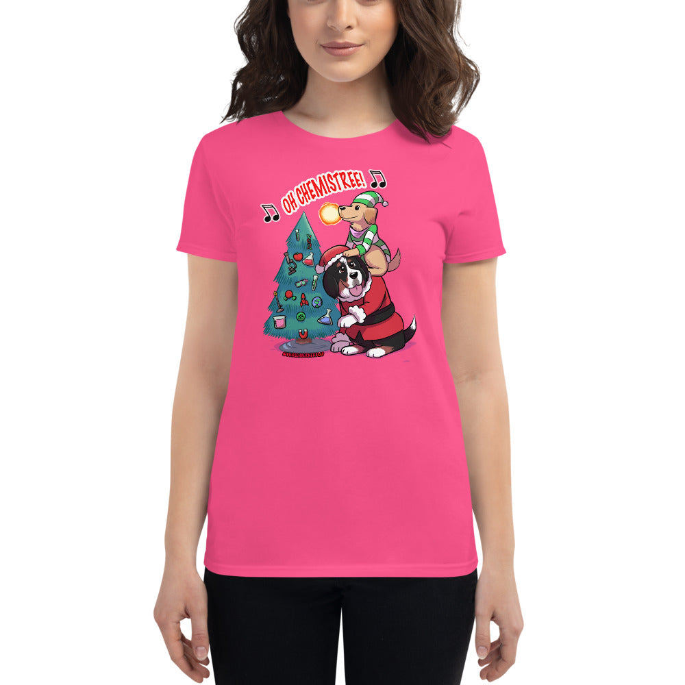 Women's short sleeve t-shirt- Oh Chemistree!