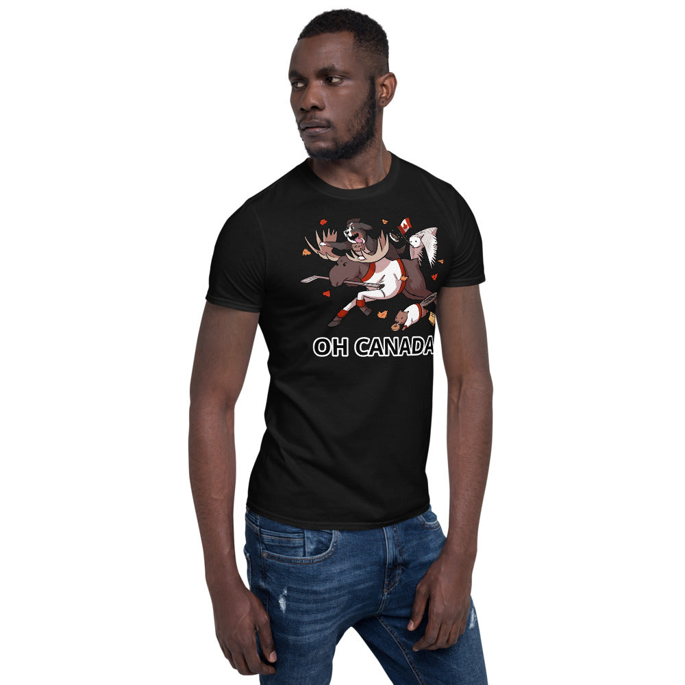 Short-Sleeve Unisex T-Shirt- OH CANADA