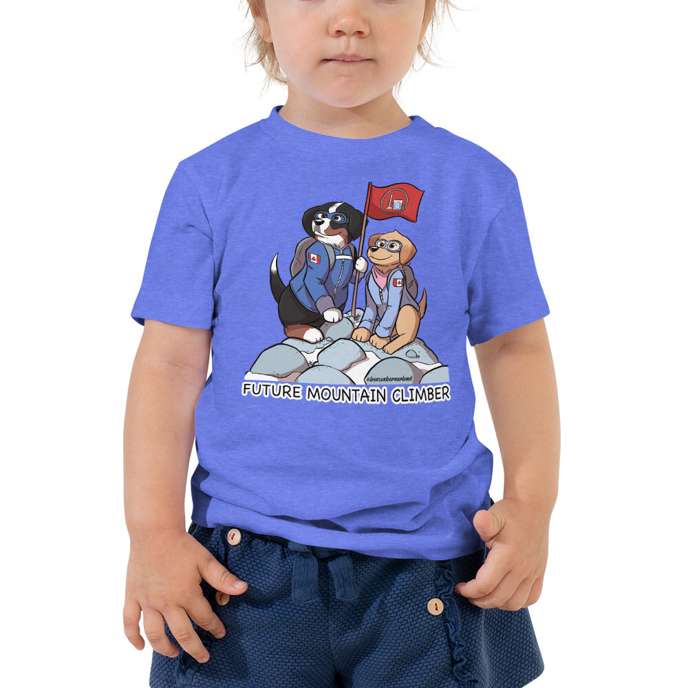 Toddler Short Sleeve Tee: Future Climber