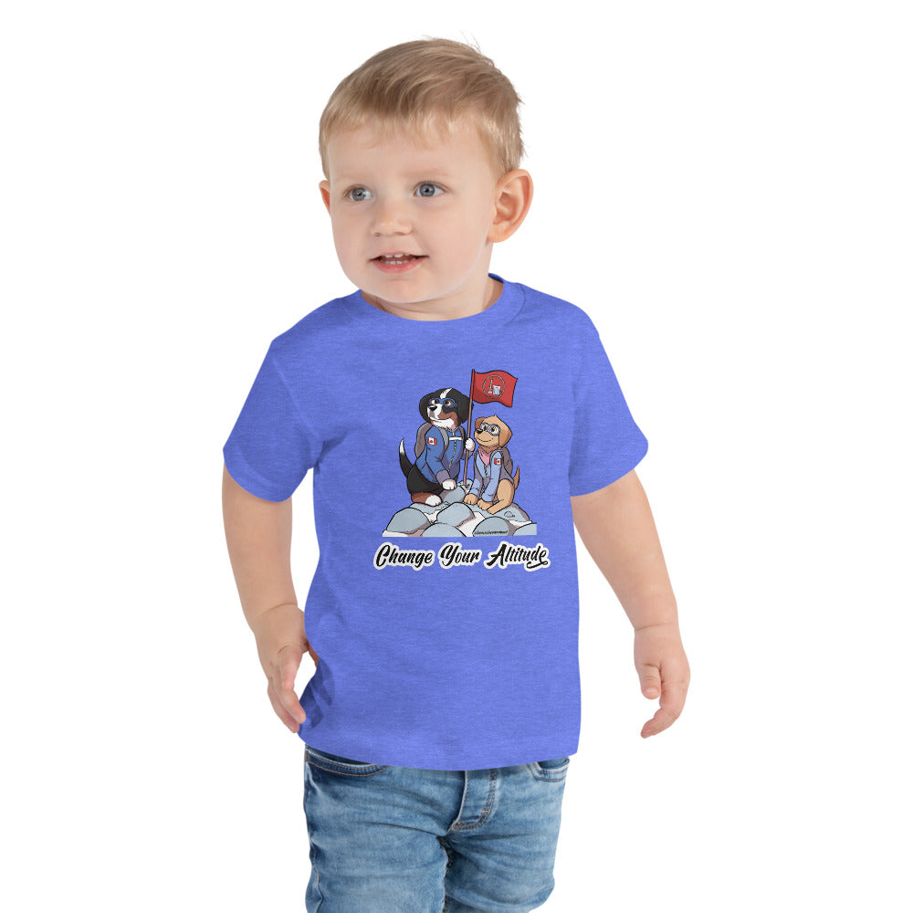 Toddler Short Sleeve Tee: Change your Altitude