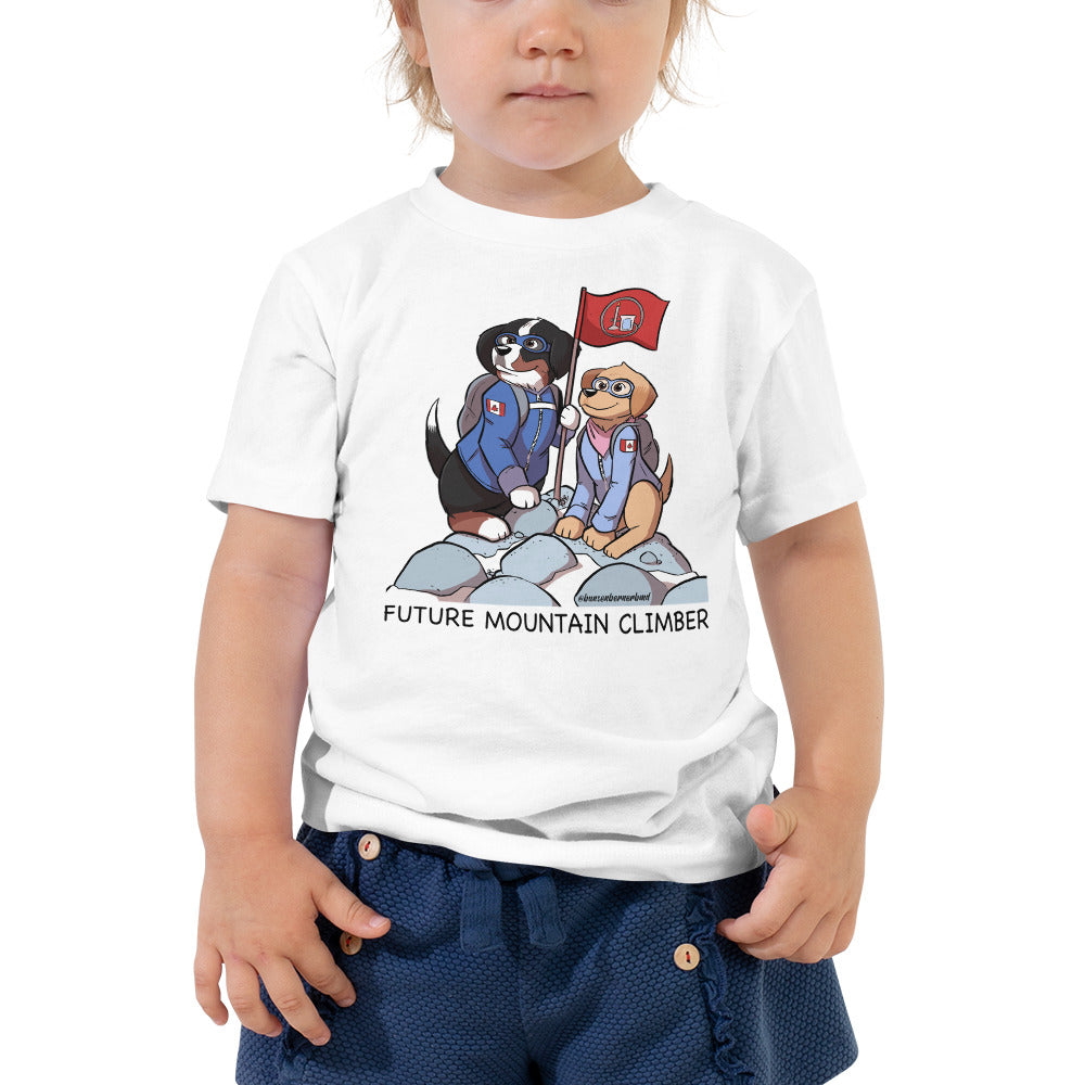 Toddler Short Sleeve Tee: Future Climber