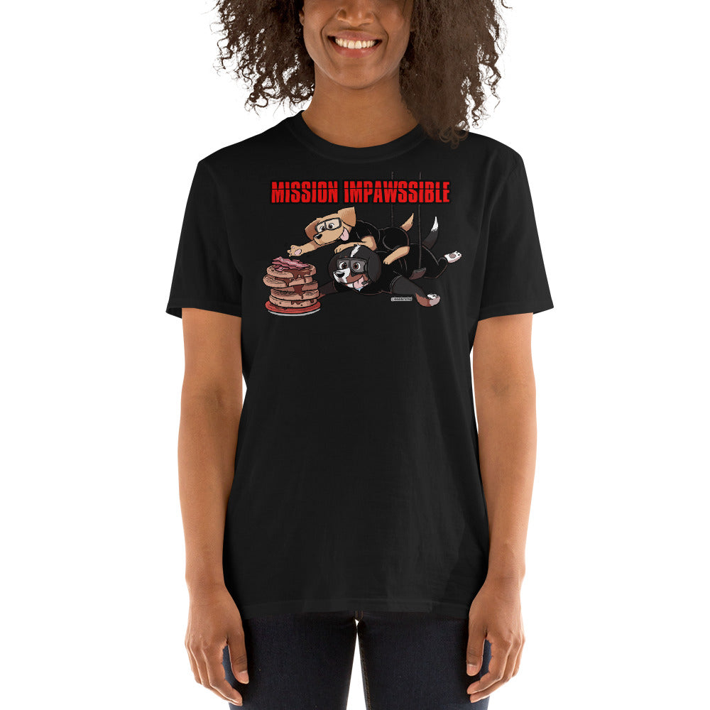 Short-Sleeve Unisex T-Shirt: Waffle Mountain Pawssible