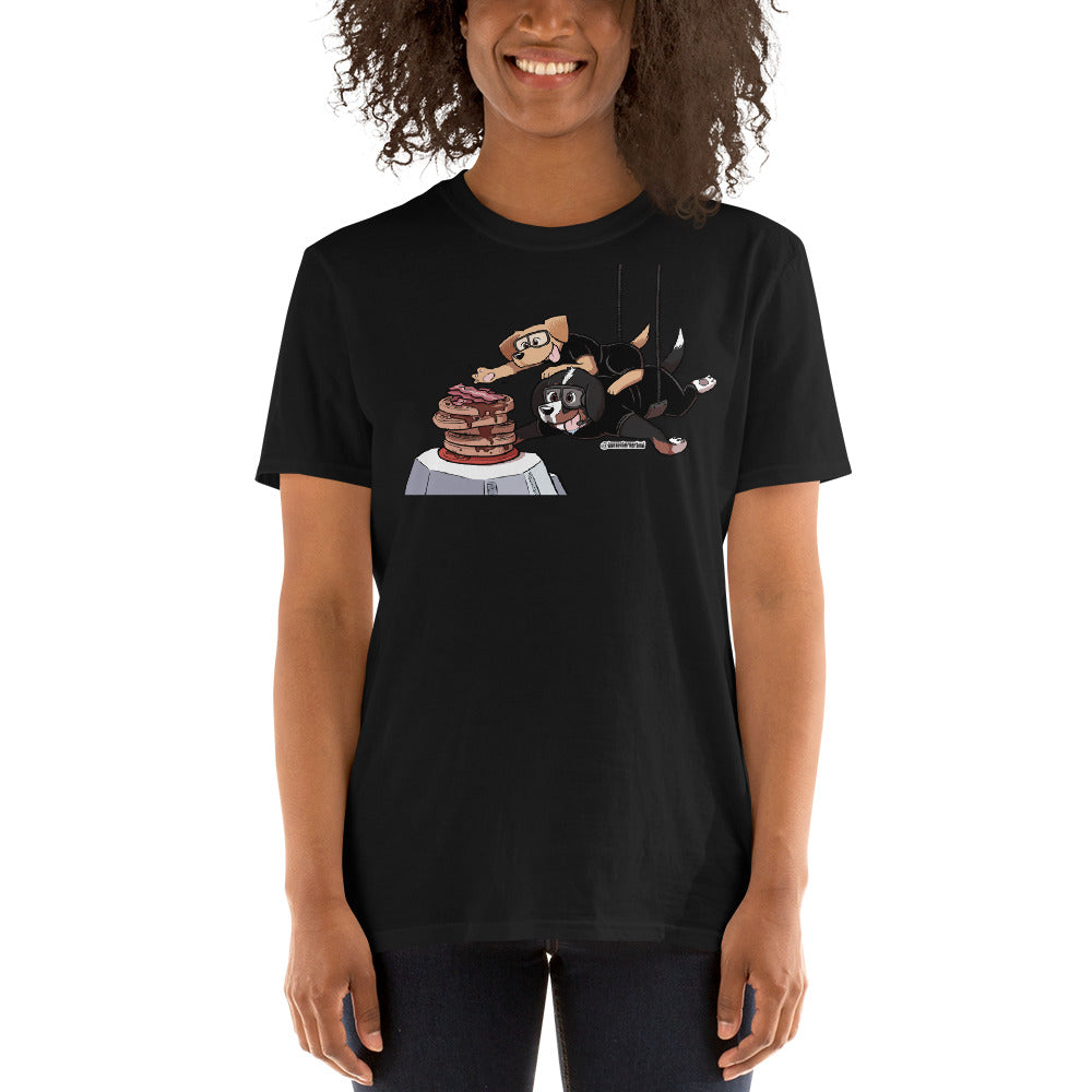 Short-Sleeve Unisex T-Shirt: Waffle Mountain PAWSSIBLE