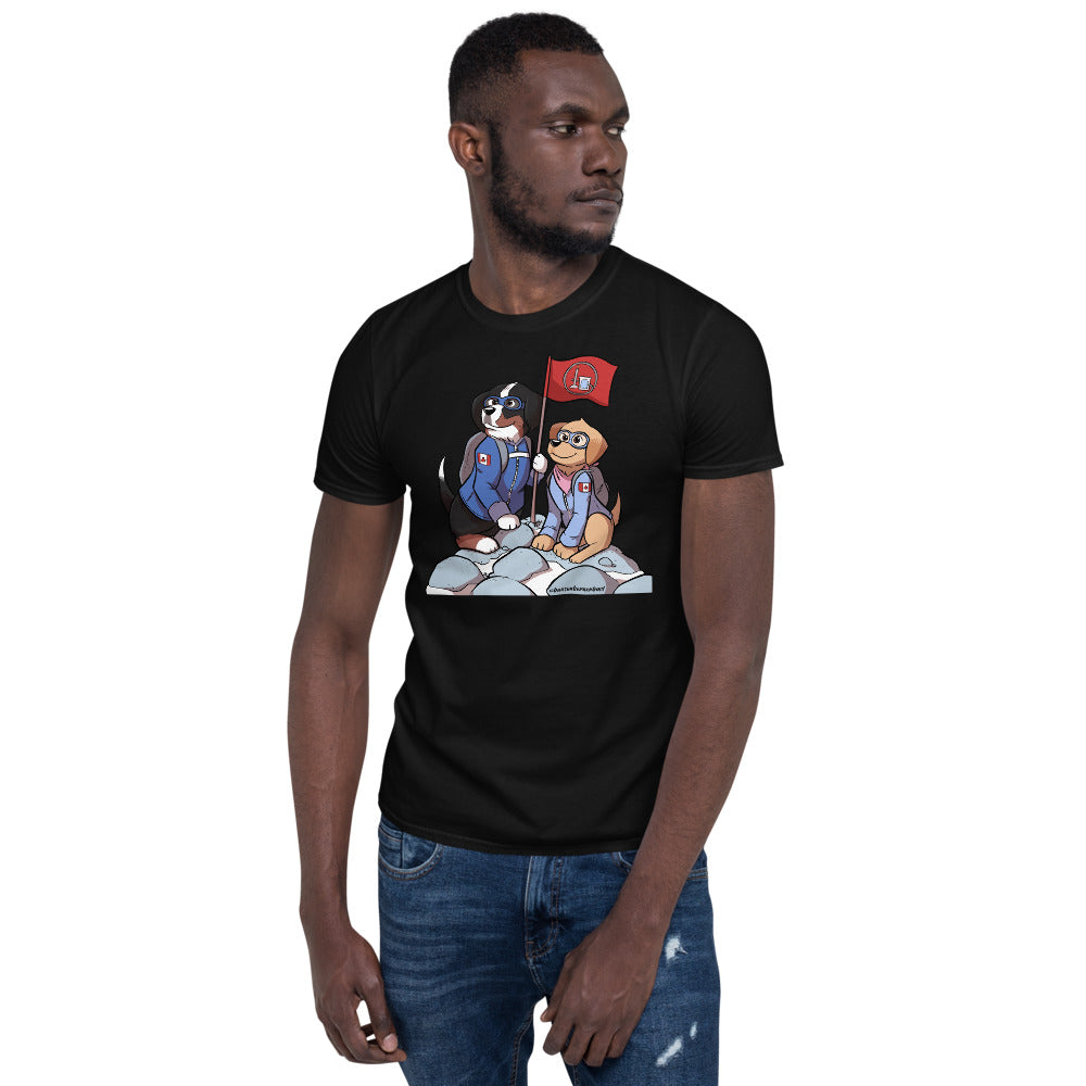 Short-Sleeve Unisex T-Shirt: The Mountains Call