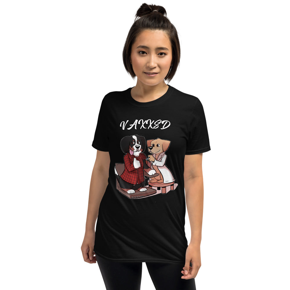 Short-Sleeve Unisex T-Shirt: VAXXED