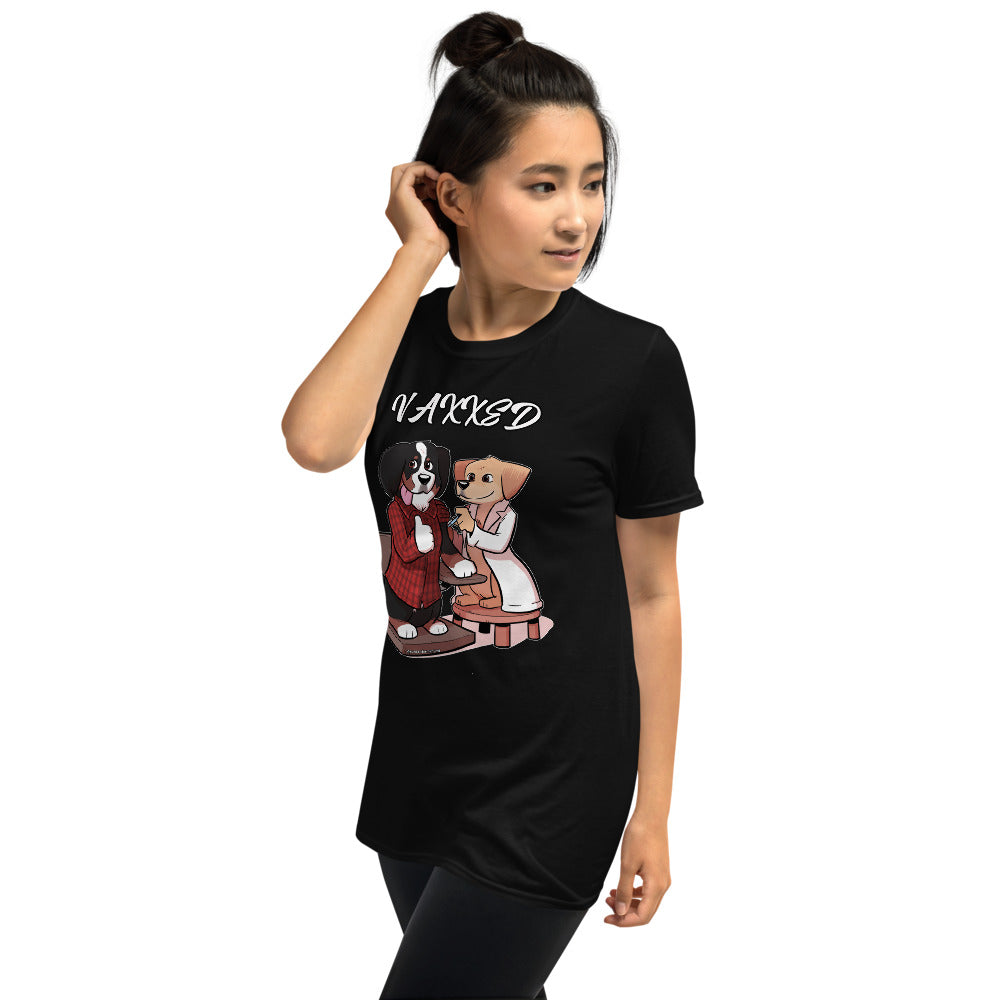 Short-Sleeve Unisex T-Shirt: VAXXED