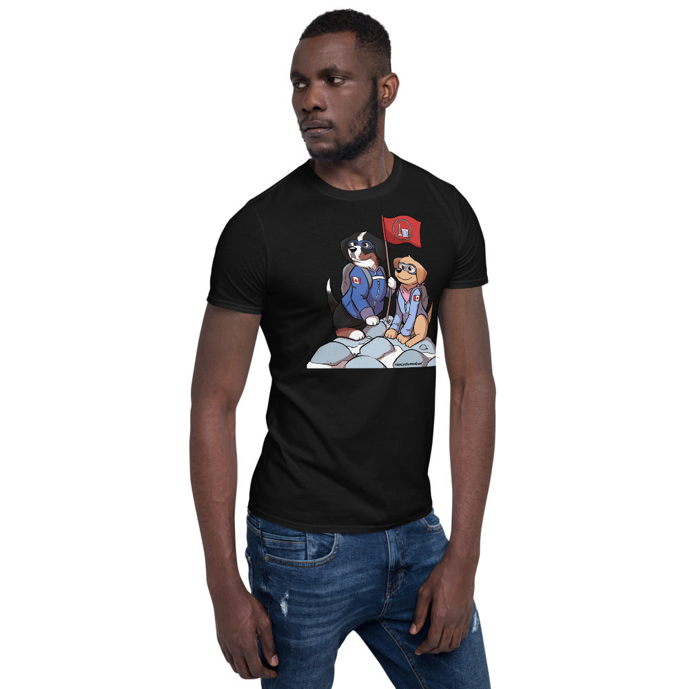 Short-Sleeve Unisex T-Shirt: The Mountains Call
