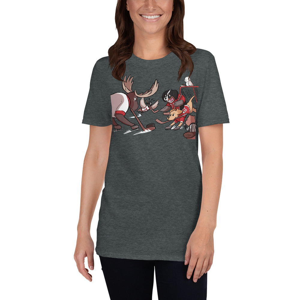 Short-Sleeve Unisex T-Shirt: Hockey!