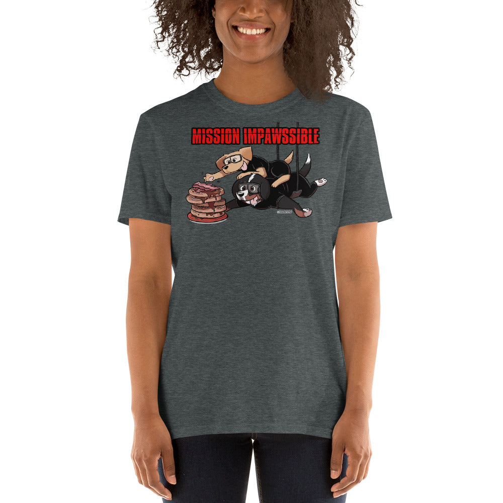 Short-Sleeve Unisex T-Shirt: Waffle Mountain Pawssible