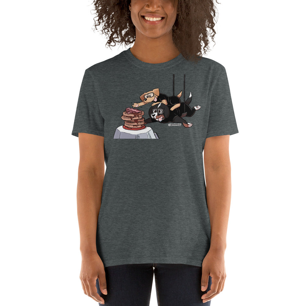 Short-Sleeve Unisex T-Shirt: Waffle Mountain PAWSSIBLE
